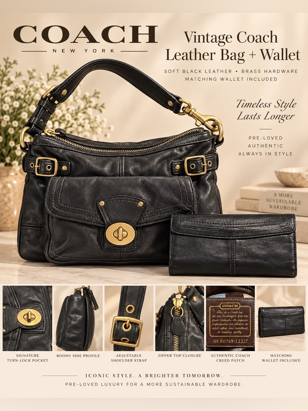 Coach 65th anniversary legacy collection.